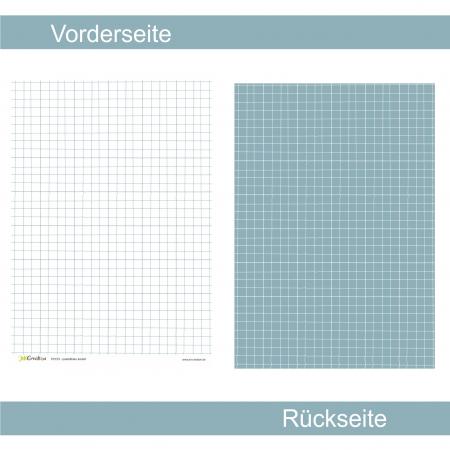 Pastellblau kariert - Designpapier
